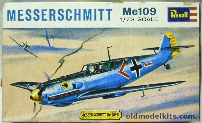 Revell 1/72 Messerschmitt Bf-109E, H612 plastic model kit